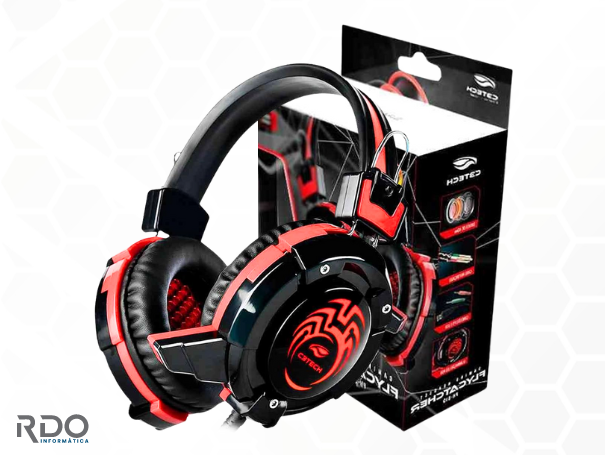 Headset Gamer Flycatcher PH-G10 - RGB LED