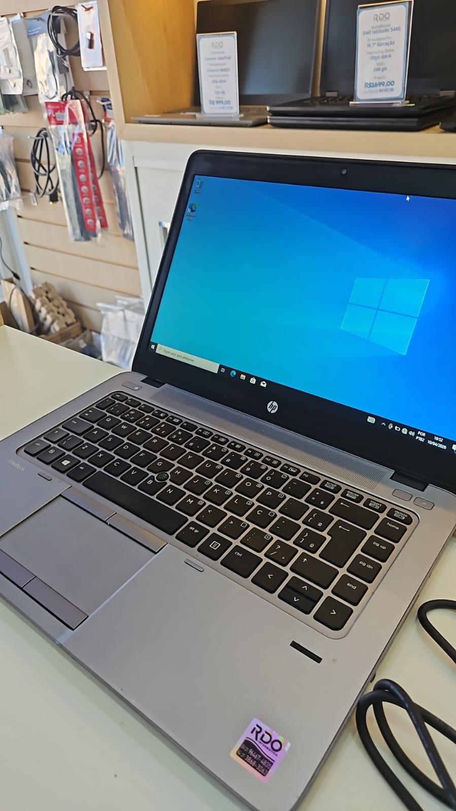Notebook HP Elitebook 745 - A10 PRO - 8 GB - SSD 120 GB