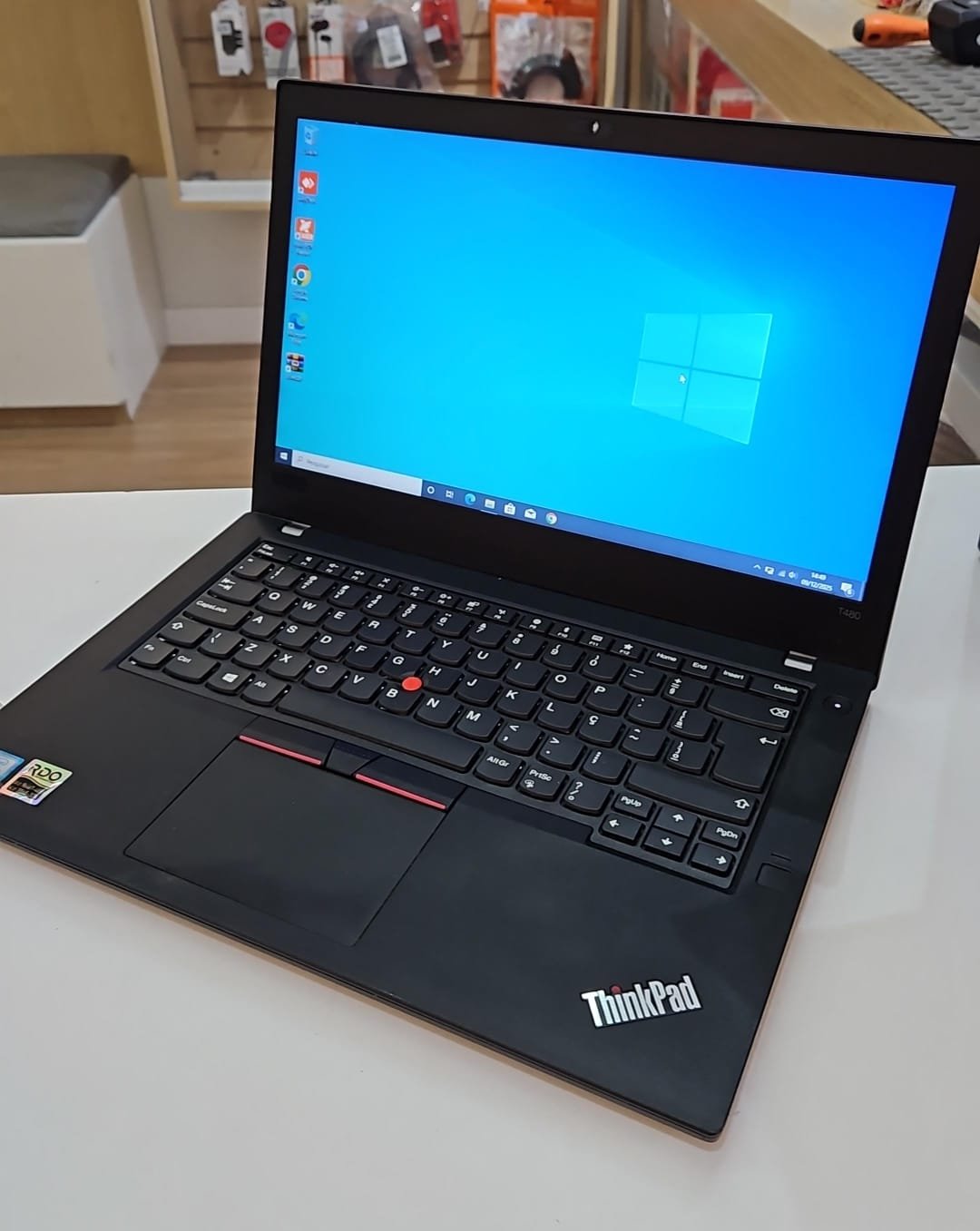 Notebook Lenovo T480 - (I5 8ª - 16GB RAM - SSD 256GB)