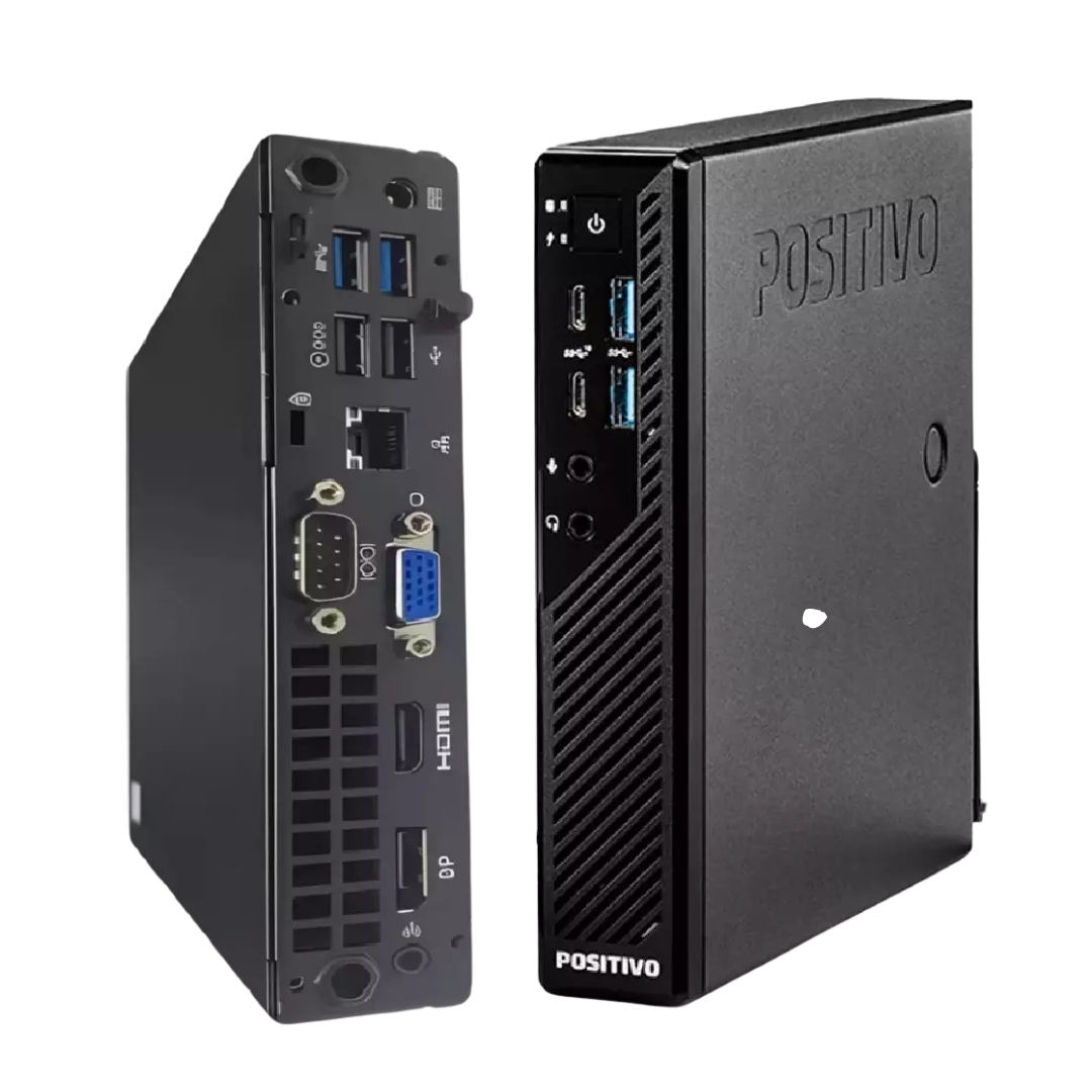 Mini PC Positivo Master C6400 - I3 8ª -RAM 8 GB DDR4 - SSD 120 GB