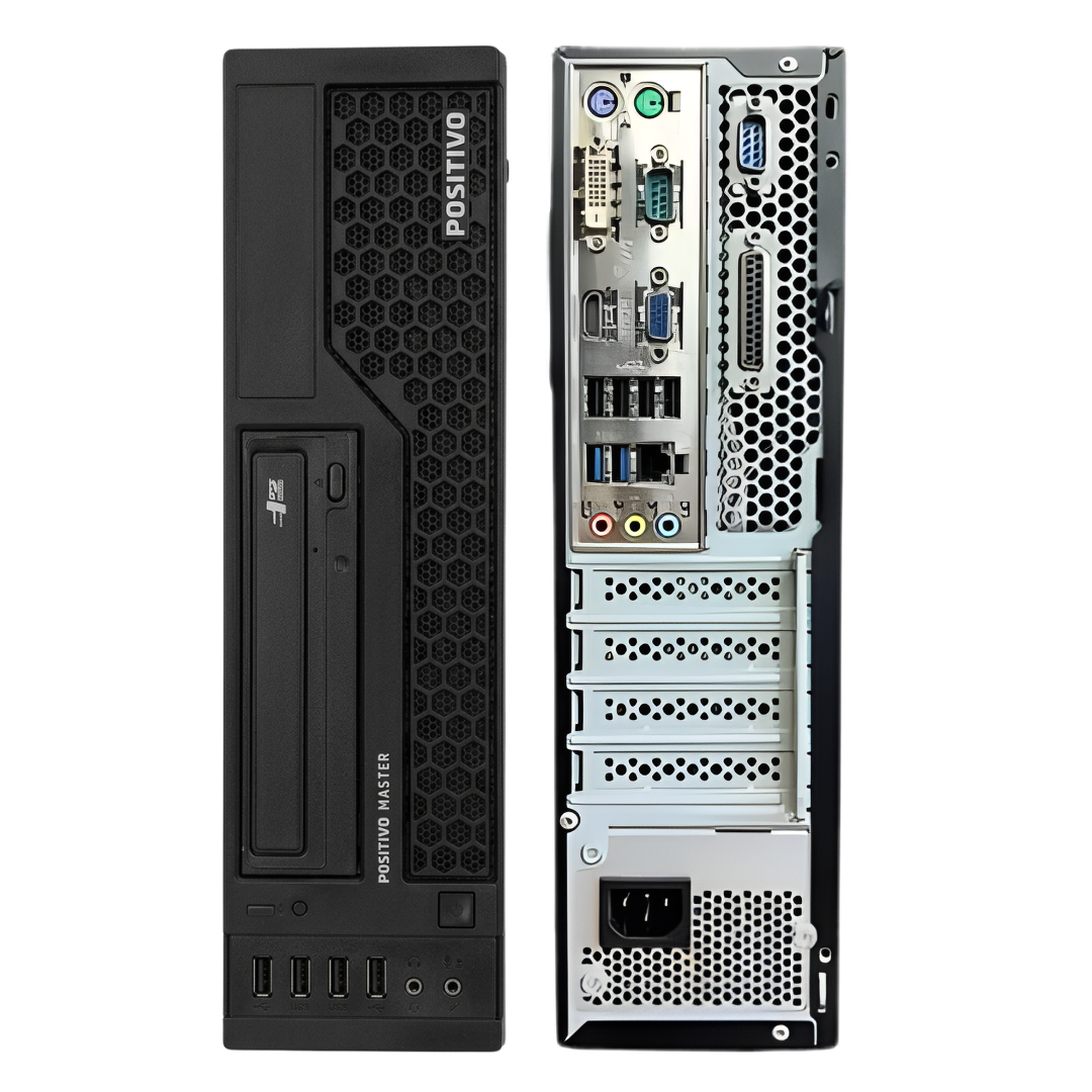 Computador Positivo Master - I3 4ª Ger. - RAM 8 Gb DDR3 - SSD 120 Gb