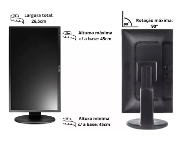 Monitor Infoway / Itautec 19" Polegadas - W1946PW