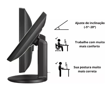 Monitor Infoway / Itautec 19" Polegadas - W1946PW