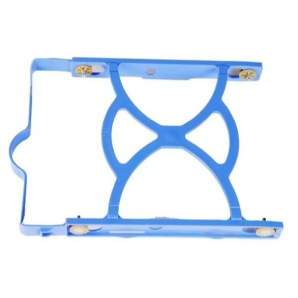 Suporte Gaveta para HD 3.5" Desktop - Suporte Plástico HDD Cage Bracket Azul - Montagem Fácil