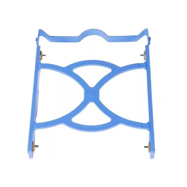 Suporte Gaveta para HD 3.5" Desktop - Suporte Plástico HDD Cage Bracket Azul - Montagem Fácil