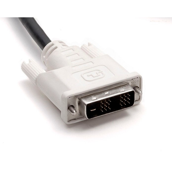 Cabo DVI Macho x DVI Macho para Monitor PC Full HD Alta Qualidade Conexão Digital