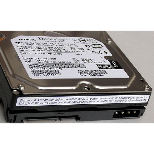 Drive HD Hitachi 400GB SATA 3.5” 7200RPM Alta Performance Para PC Servidor DVR