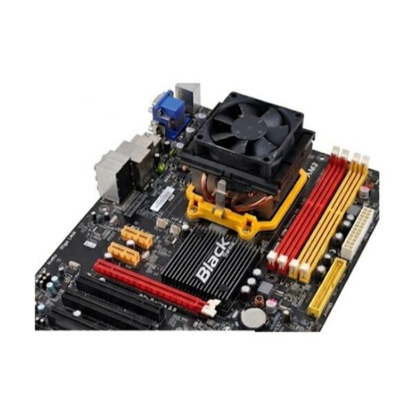 Kit Placa Mãe ECS Black Series com Processador AMD Phenom II e Cooler