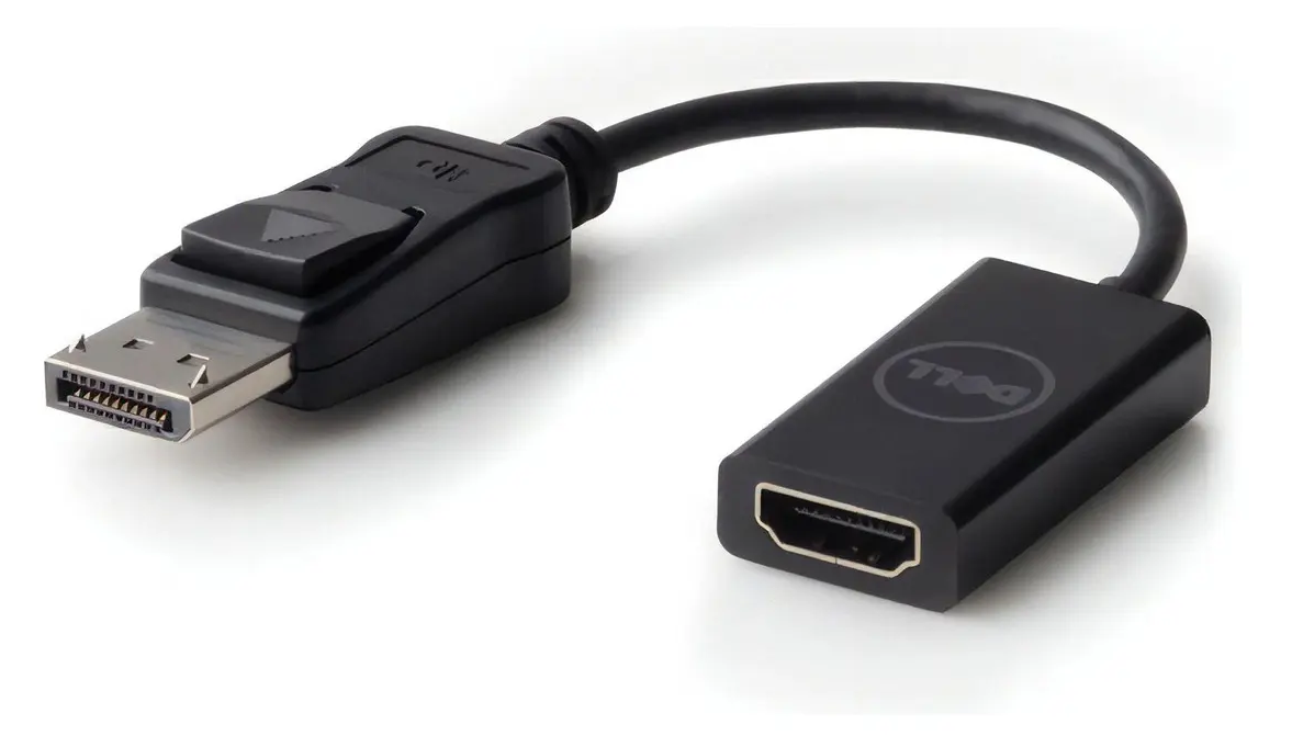 Adaptador Dell DisplayPort para HDMI - Conversor DP x HDMI - Full HD Plug & Play
