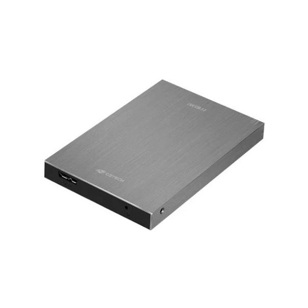 HD Externo Gamer 500GB USB 3.0 Case C3Tech Alumínio Alta Velocidade 6Gbps