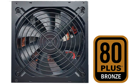 Fonte Duex 600FSE++ - Full Modular - 600W - 80 plus