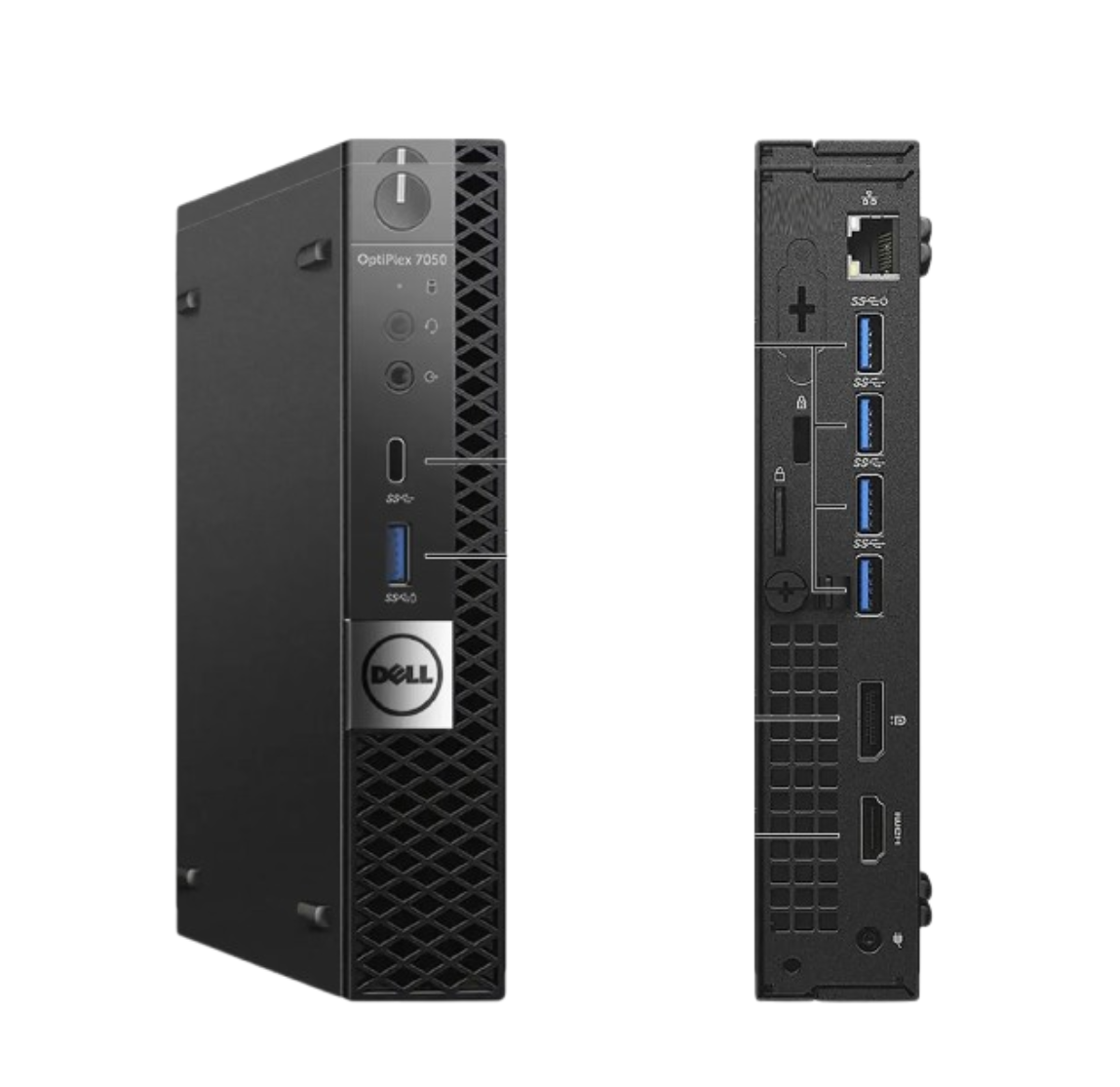 Mini Dell  Optiplex 7050 - i7 7ª Geração - 8GB RAM - SSD 240GB