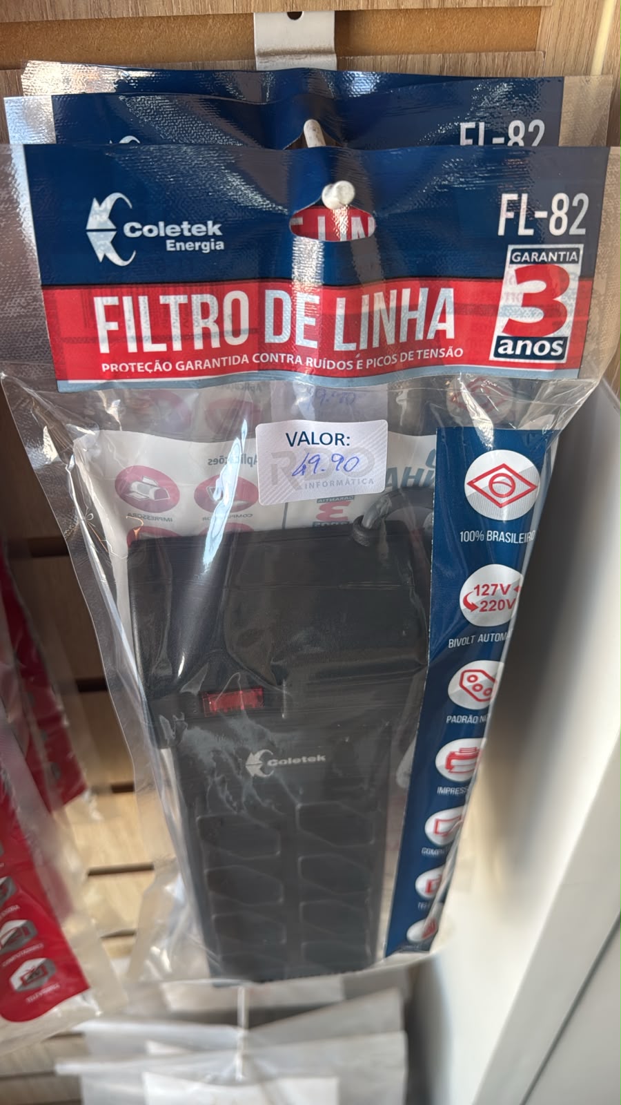Filtro de Linha COLETEK FL82