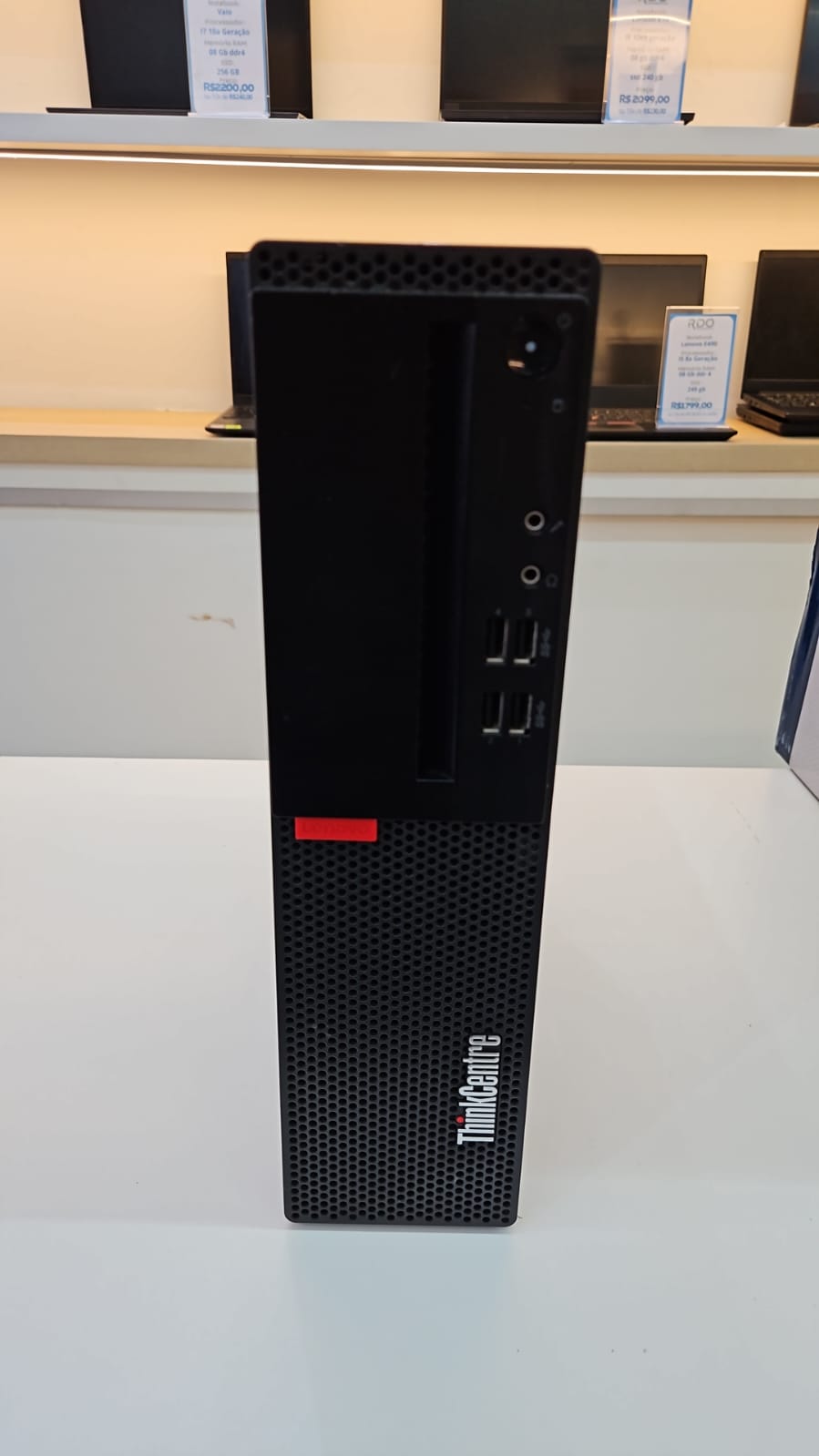 PC Lenovo M70S SFF - I3 7ª - 08GB RAM DDR4 - SSD 120GB