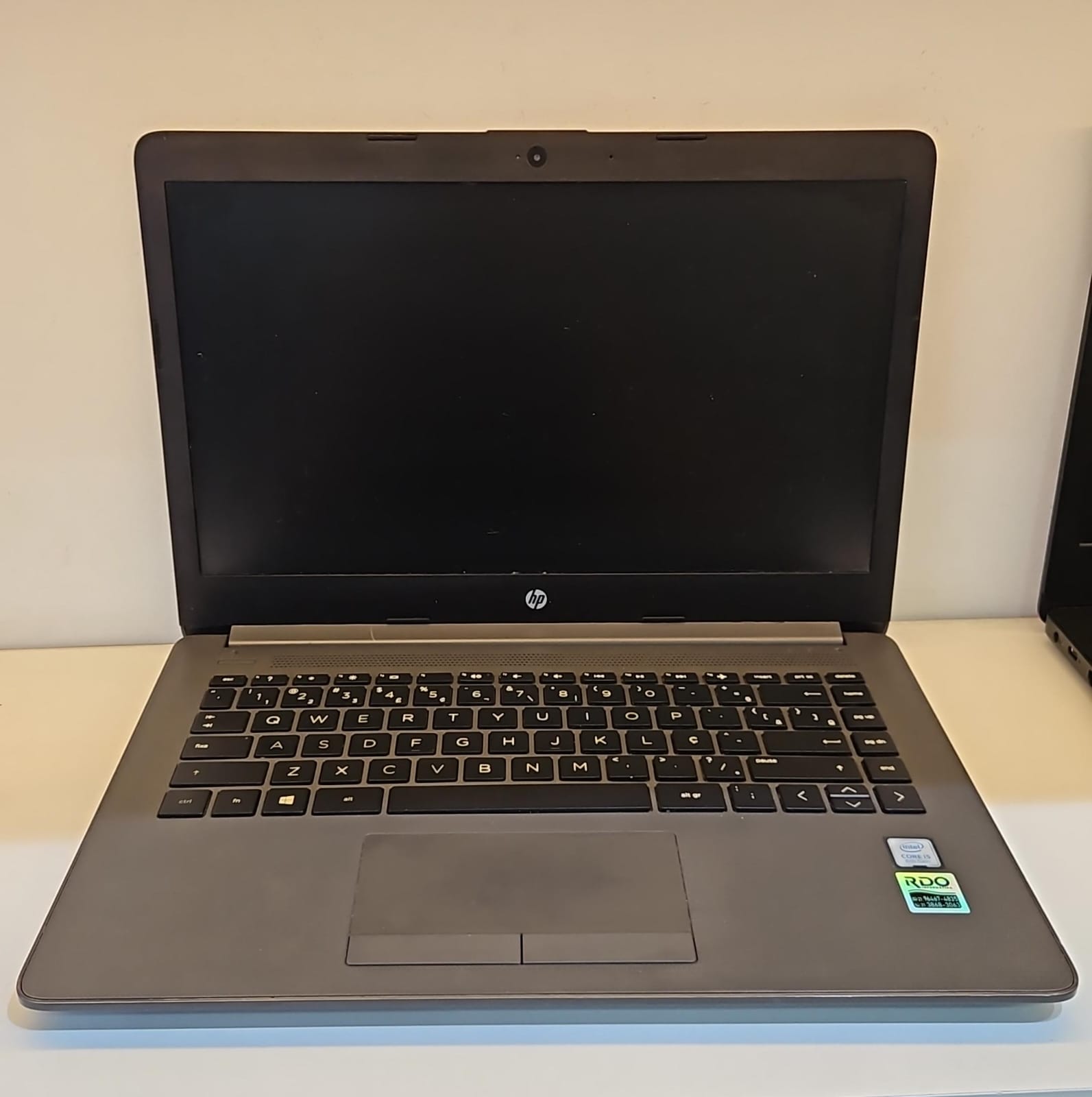 Notebook HP 240 G7 - I5 8ª - 08GB RAM DDR4 - SSD 240GB