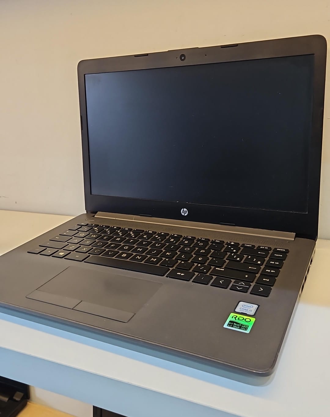 Notebook HP 240 G7 - I5 8ª - 08GB RAM DDR4 - SSD 240GB