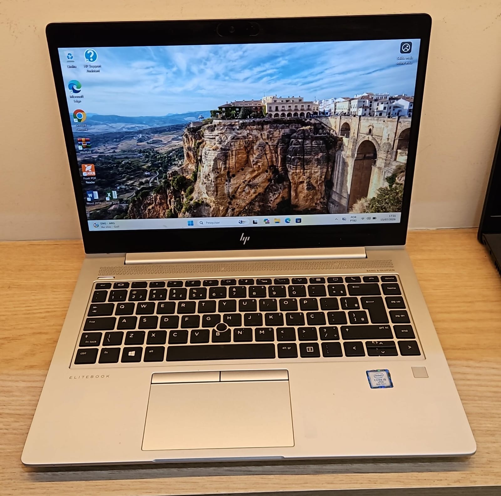 Notebook HP Elitebook 840 G6 (I5 8ª - 08GB RAM - SSD 256GB)