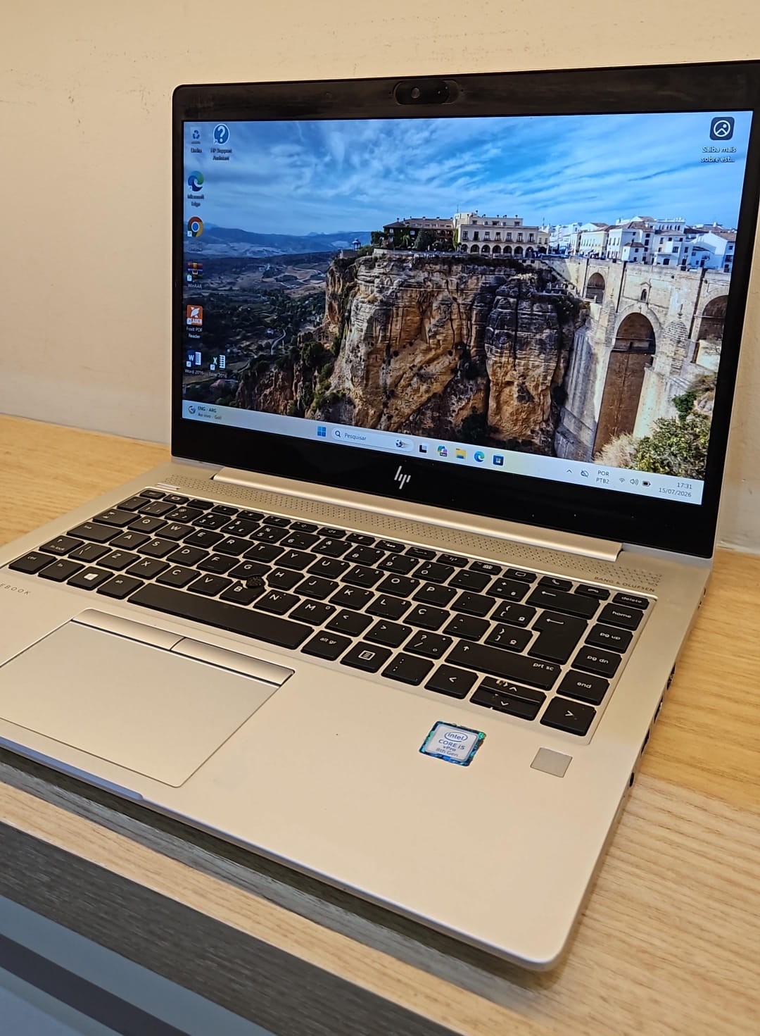 Notebook HP Elitebook 840 G6 (I5 8ª - 08GB RAM - SSD 256GB)