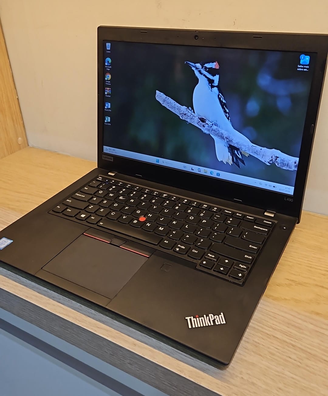 Notebook Lenovo L490 (I7 8ª - 16GB RAM - SSD 480GB)
