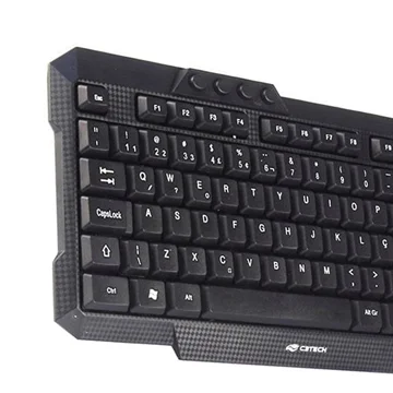 Teclado e Mouse C3TECH Sem Fio K-W10