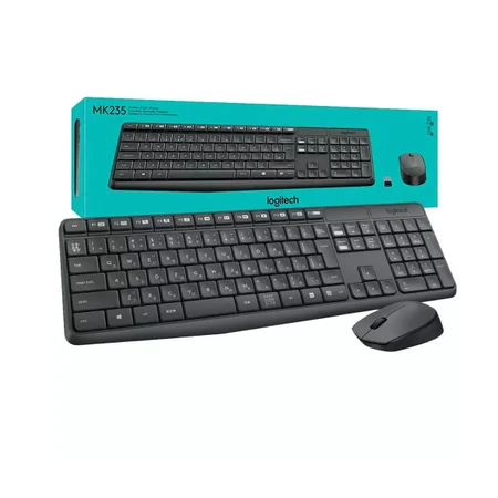 Teclado e Mouse Sem Fio MK235 Logitech