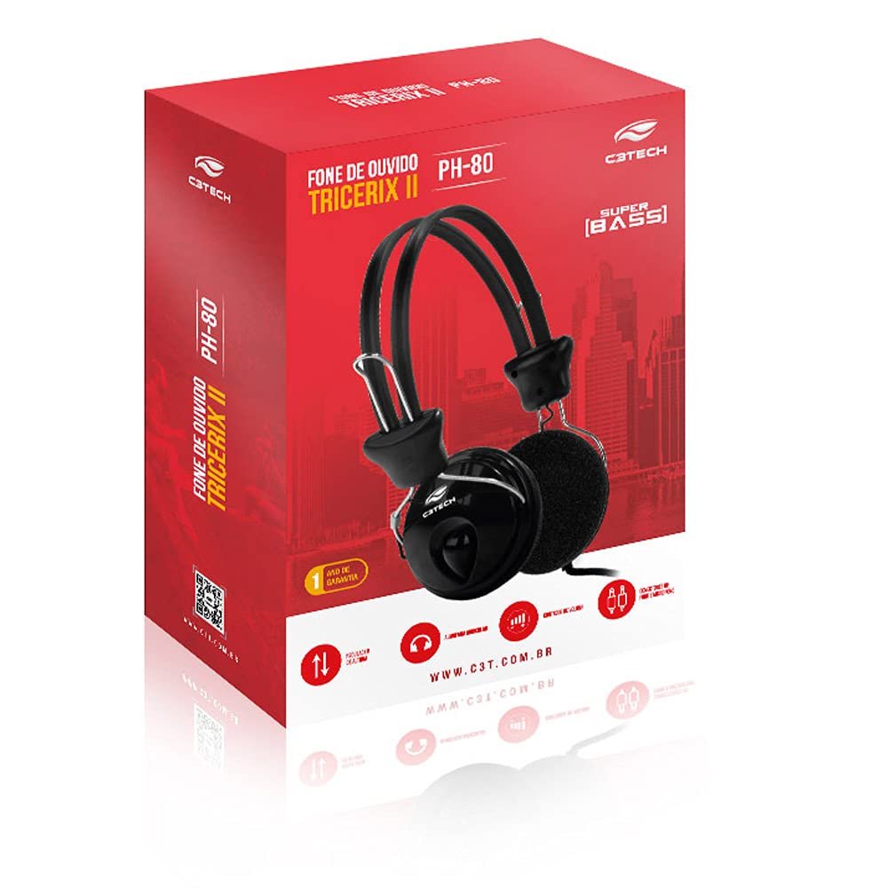 Fone de Ouvido Tricerix II C3TECH