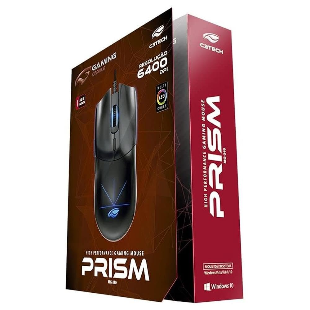 Mouse Gamer Prism MG 340 C3TECH