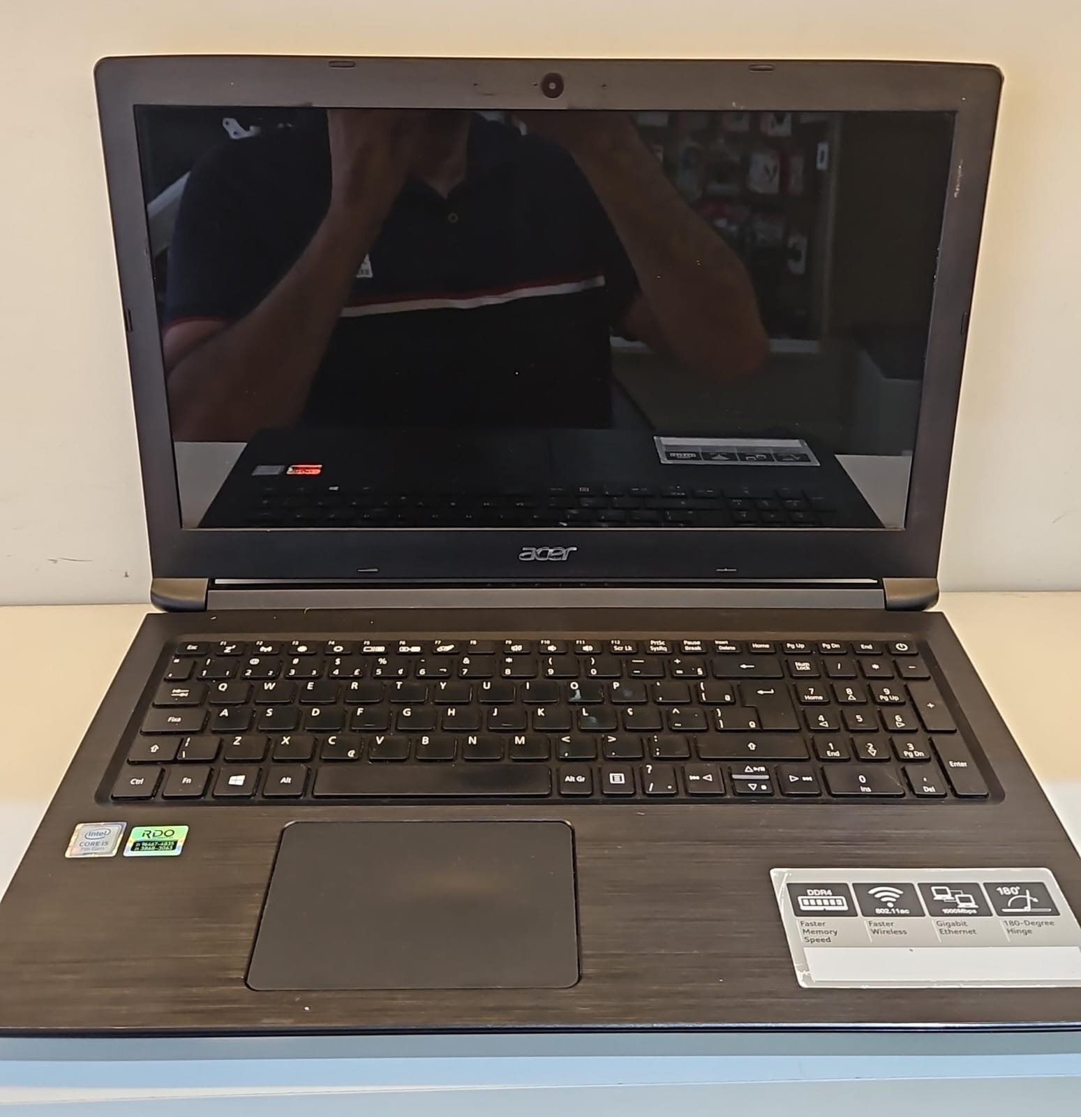 Notebook Acer Aspire 3 (I5 7ª - 08GB DDR4 - SSD 256GB)