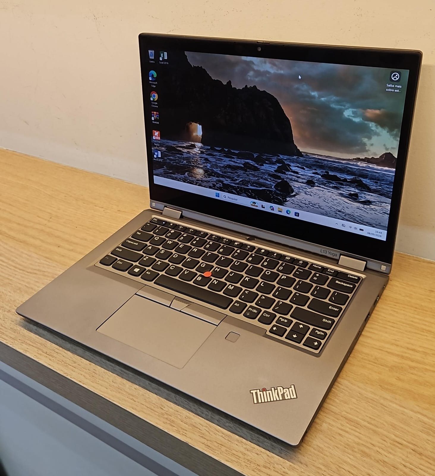 Notebook Lenovo ThinkPad L13 YOGA (I5 10ª - 16GB RAM DDR4 - SSD 256GB) TOUCHSCREEN