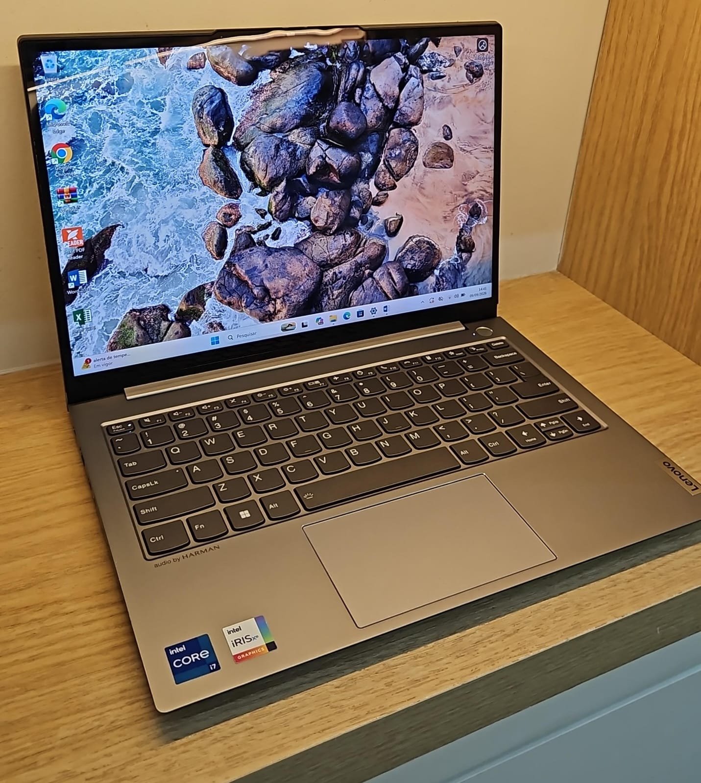 Notebook Lenovo ThinkBook 13S G4 (I7 12ª - 16GB RAM DDR5 - SSD 256GB)