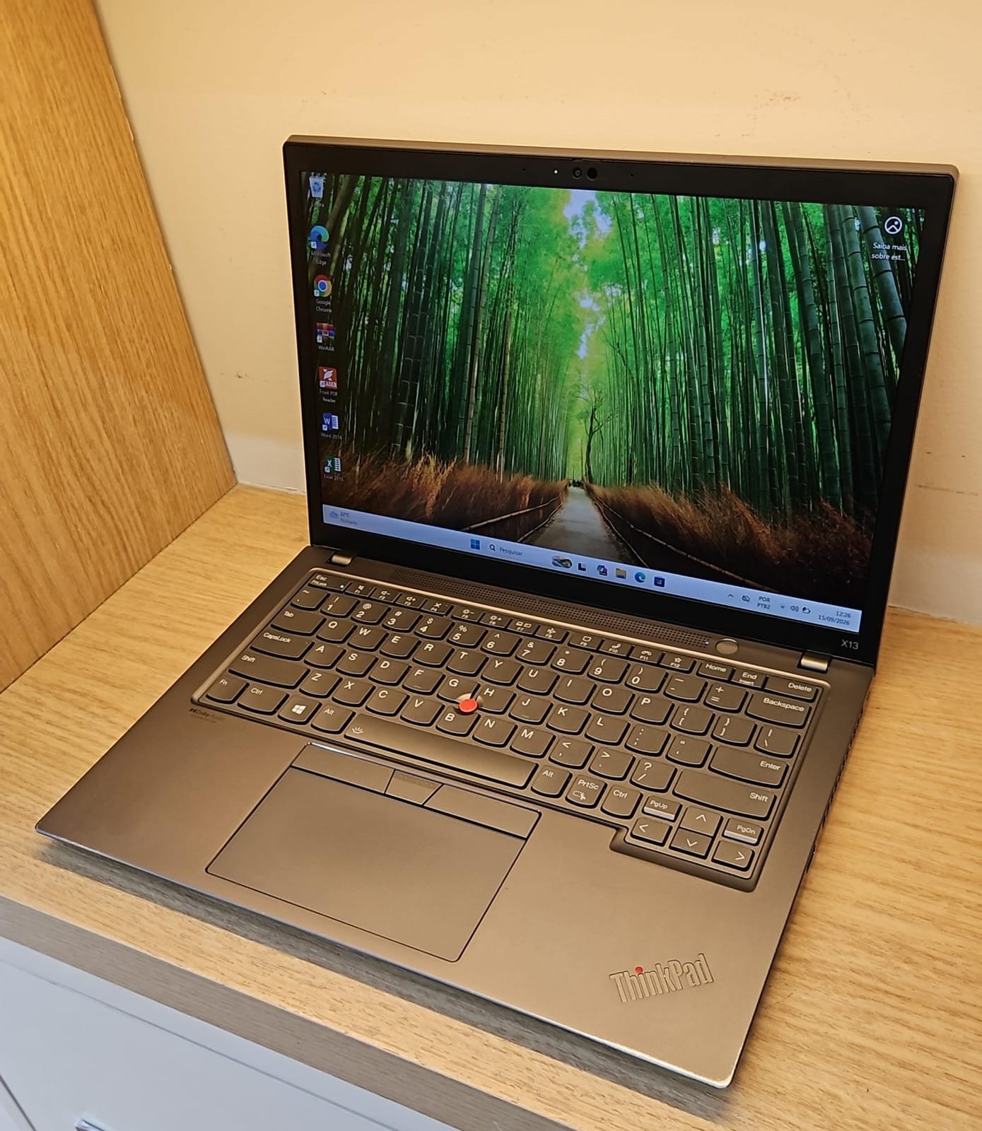 Notebook ThinkPad Lenovo X13 (I5 11ª - 16B RAM DDR4 - SSD 256GB)