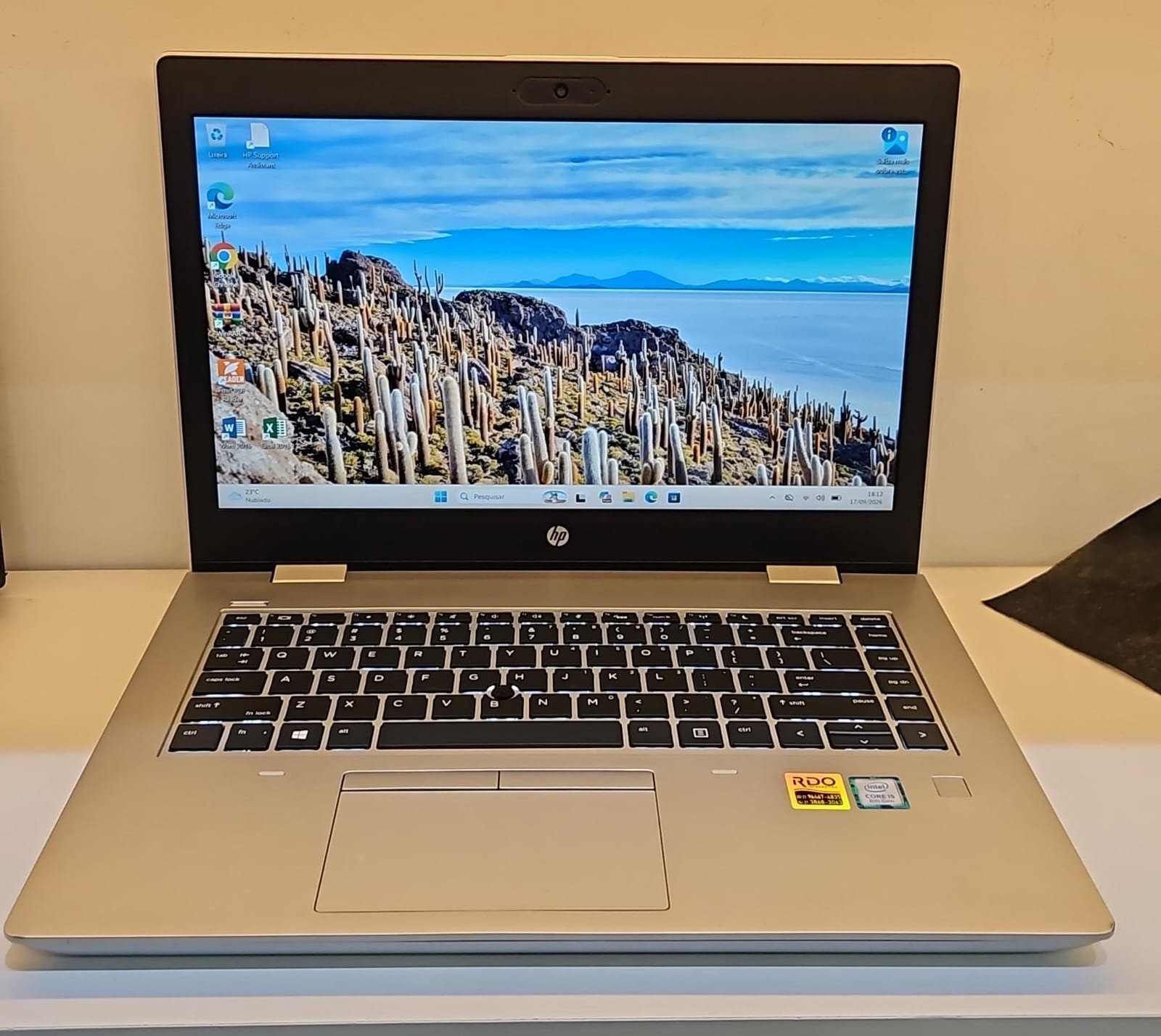 Notebook HP 640 G5 (I5 8ª - 08GB RAM - SSD 256GB)