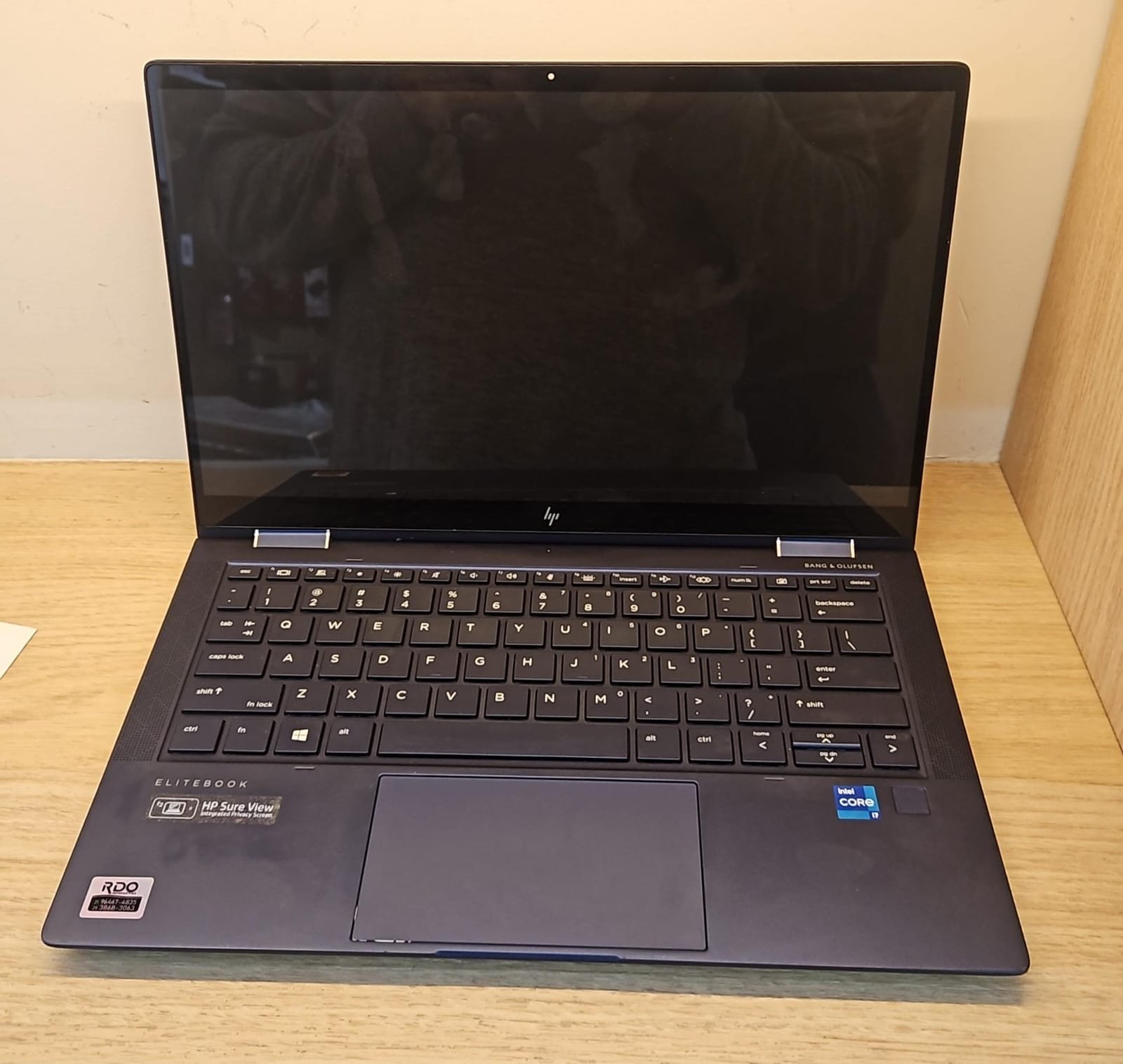 Notebook HP Dragon Fly G2 (I7 11ª - 16GB DDR4 - SSD 500GB) TOUCHSCREEN
