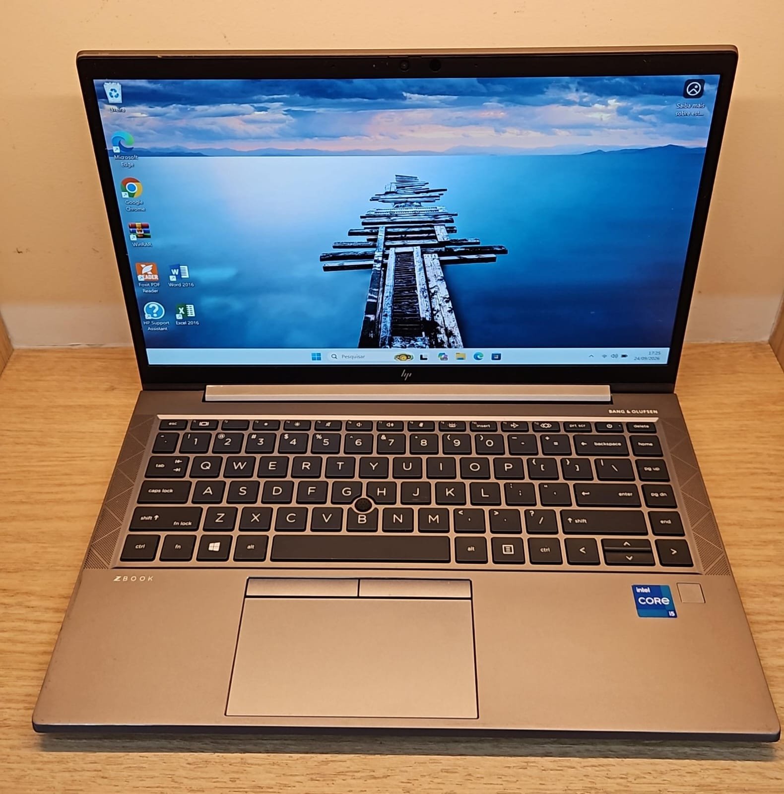 Notebook HP ZBOOK (I5 11ª - 08GB RAM DDR4 - SSD 256GB)