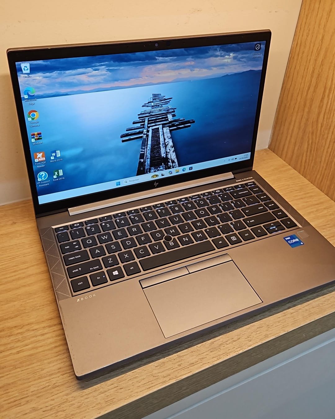 Notebook HP ZBOOK (I5 11ª - 08GB RAM DDR4 - SSD 256GB)