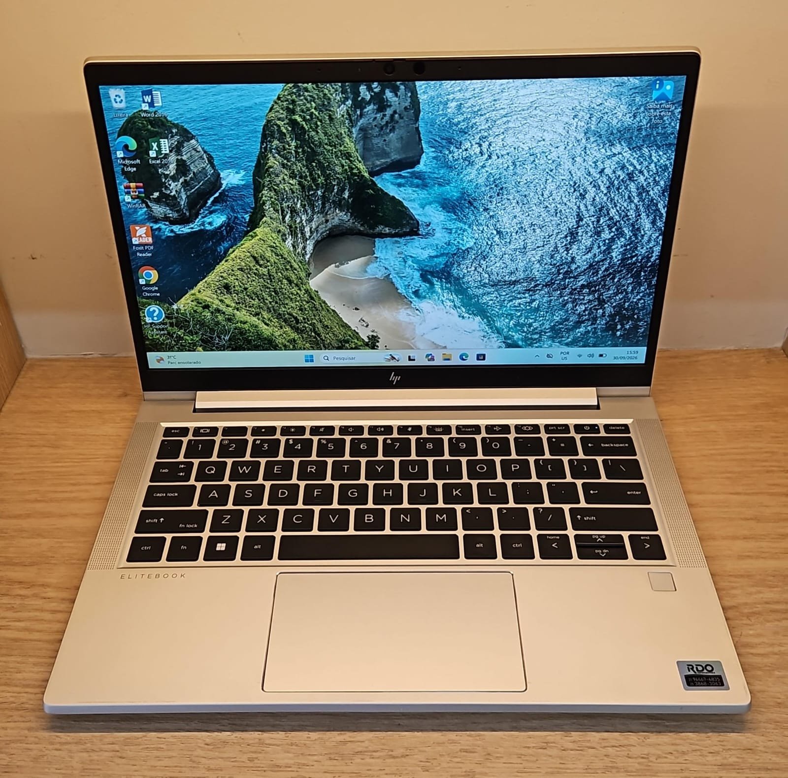 Notebook HP EliteBook 630 G10 (I7 13ª - 16GB RAM DDR5 - SSD 500GB)