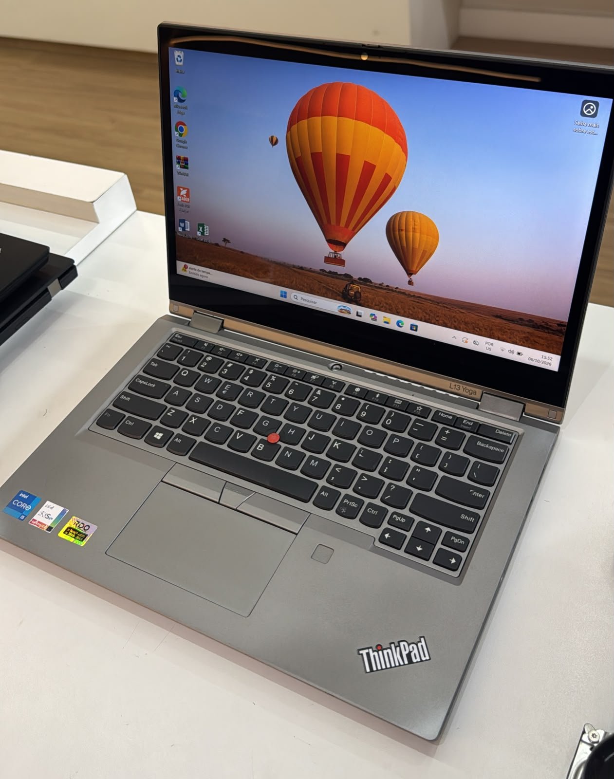 Notebook Lenovo ThinkPad L13 YOGA (I5 11ª - 16GB RAM DDR4 - SSD 256GB)