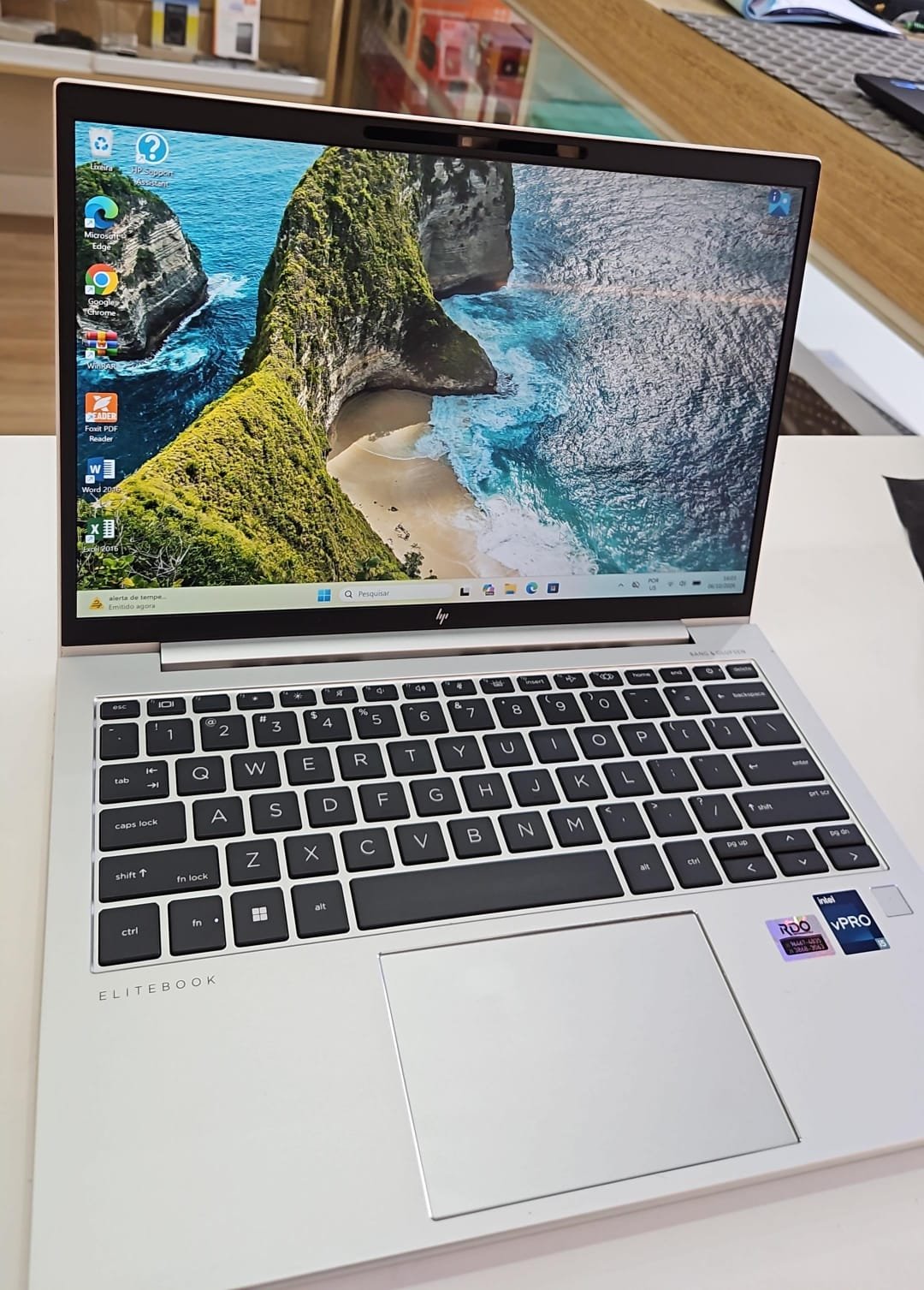 Notebook HP EliteBook 830 G10 (I5 13ª - 16GB RAM DDR5 - SSD 500GB) TOUCH