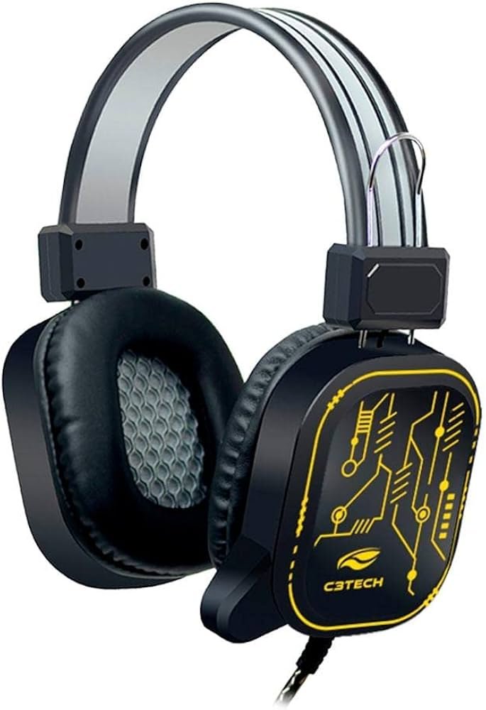 Fone Com Microfone Gamer USB Crane PH G320BKV2 C3TECH