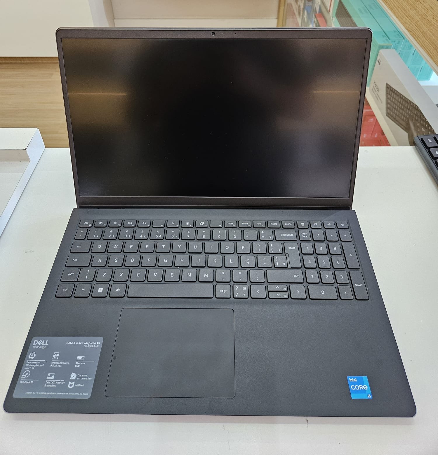 Notebook Dell Inspirion 15 (I5 13ª - 08GB RAM - SSD 240GB)