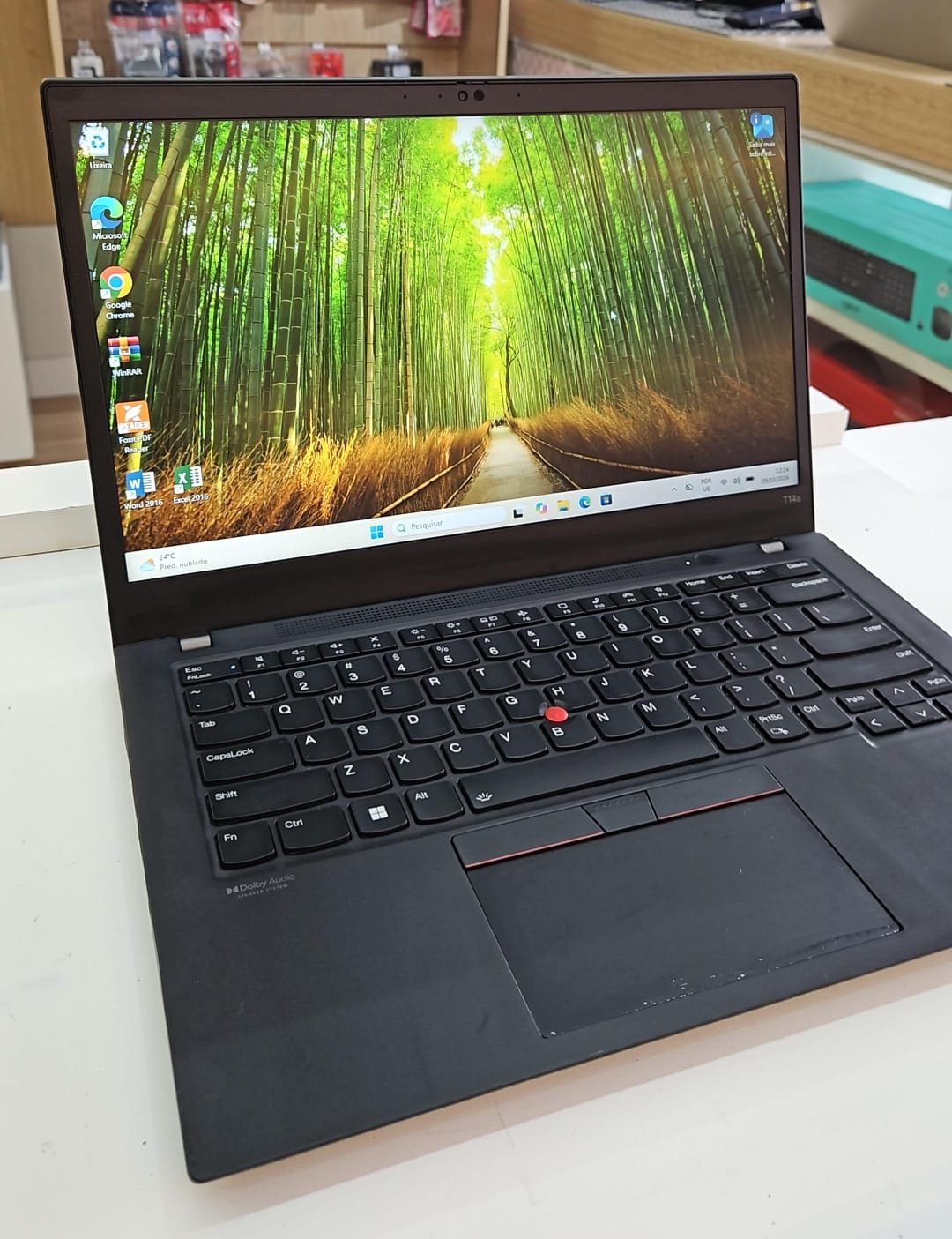 Notebook Lenovo ThinkPad T14S (I7 11ª - 32GB RAM DDR4 - SSD 500GB) TOUCHSCREEN
