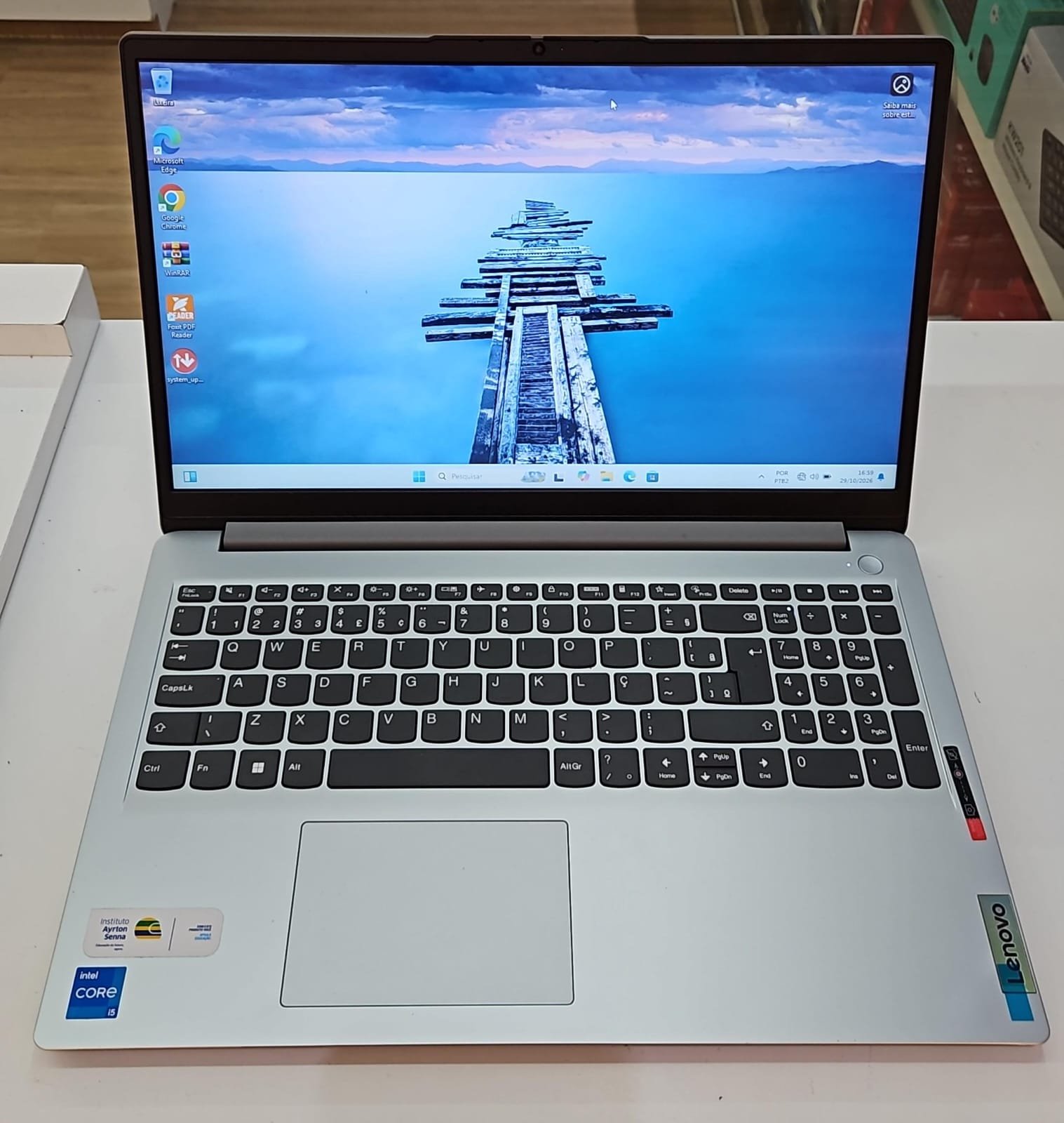 Notebook Lenovo IdeaPad 15iau7 (I5 12ª  - 08GB RAM DDR4 - SSD 500GB)