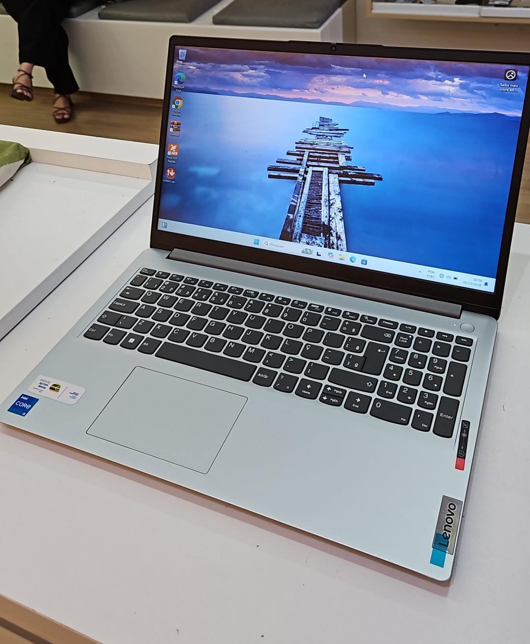 Notebook Lenovo IdeaPad 15iau7 (I5 12ª  - 08GB RAM DDR4 - SSD 500GB)