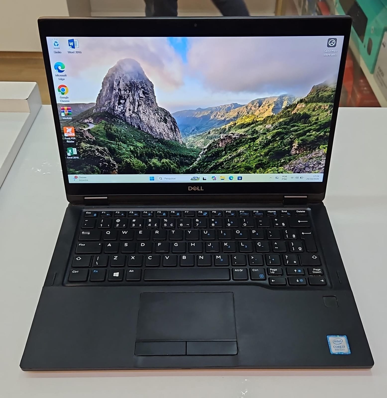 Notebook Dell Latitude 7390 (I7 8ª - 16GB RAM DDR4 - SSD 256GB) TOUCHSCREEN