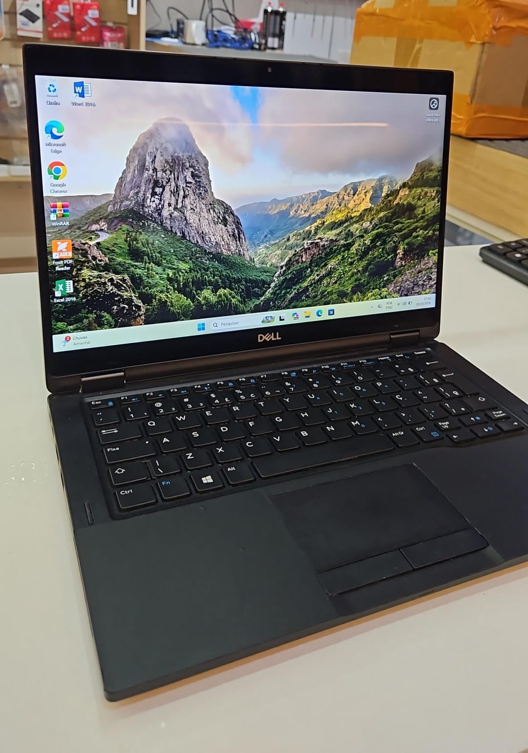 Notebook Dell Latitude 7390 (I7 8ª - 16GB RAM DDR4 - SSD 256GB) TOUCHSCREEN